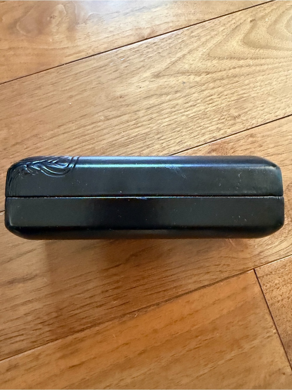 Vintage Gianni Versace Black Hard Clamshell Glasses Case Embossed Medusa Head - Picture 9 of 9